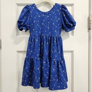 ⭐️ Dot Dot Smile Tier Stars Constellation Dress 2T